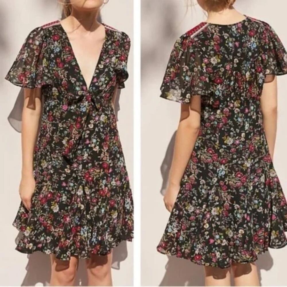 Anthropologie x Ranna Gill Artemisia Floral Dress (size M) 352